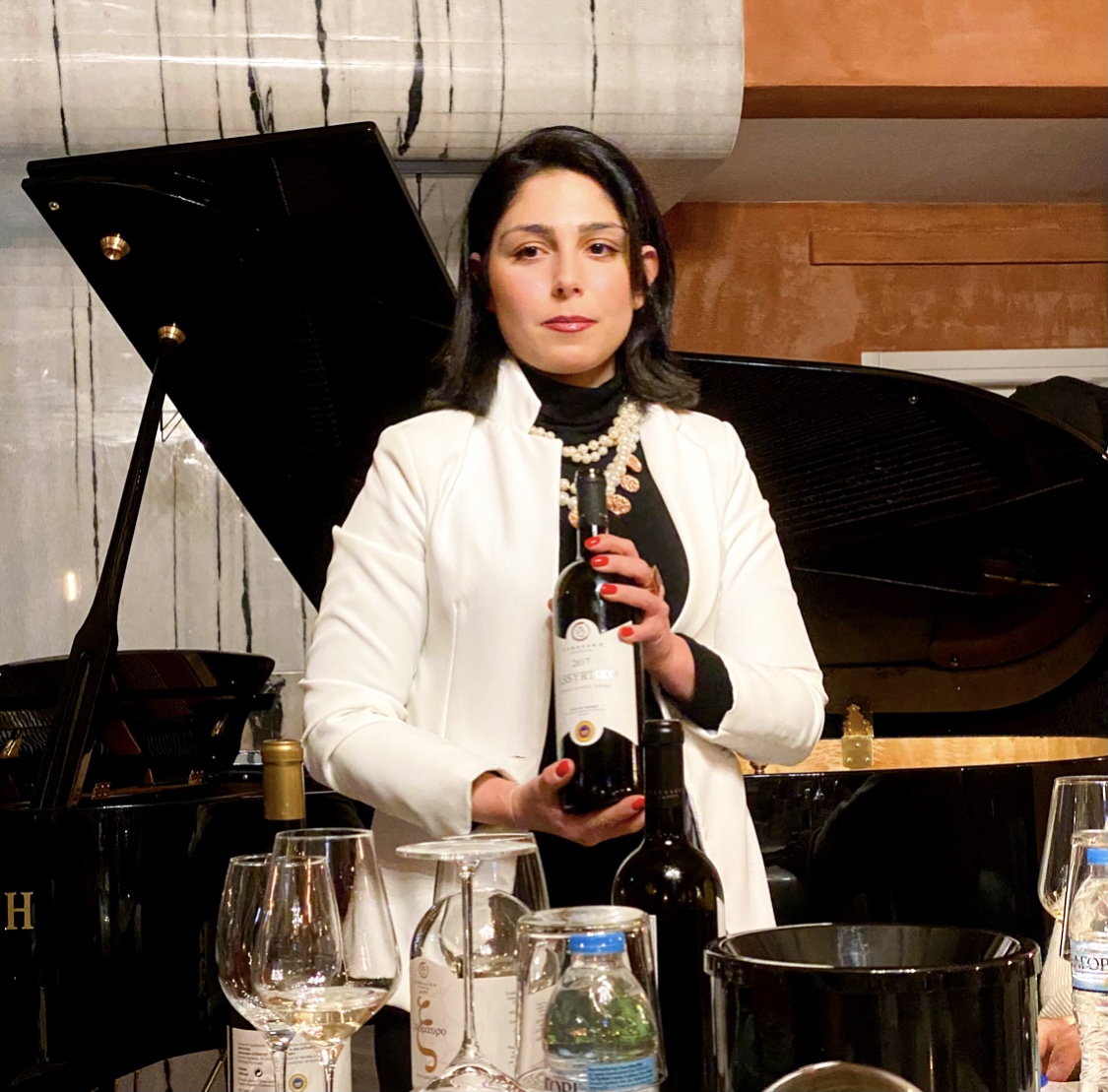 Anna Sakalaki Winemaker Sakalaki Winery Plagia Kilkis Greece – Culinary Treasure Podcast Episode 71 by Steven Shomler 
