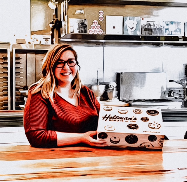 Katie Plazarin Holtman’s Donuts Cincinnati Ohio – Culinary Treasure Podcast Episode 72 by Steven Shomler 