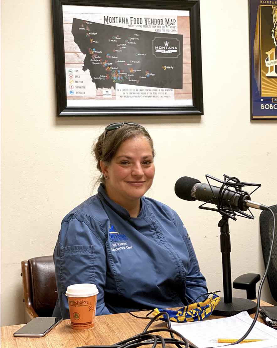 Jill Flores Executive Chef Montana State University – Culinary Treasure Podcast Episode 86 by Steven Shomler 