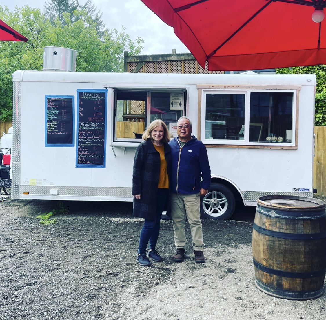 Sharon and Gordy Riverside Fish & Chips – Culinary Treasure Podcast Episode 96 ~ An Oregon Coast Podcast
