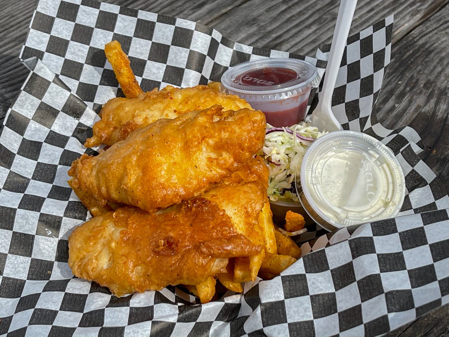 Sharon and Gordy Riverside Fish & Chips – Culinary Treasure Podcast Episode 96 ~ An Oregon Coast Podcast