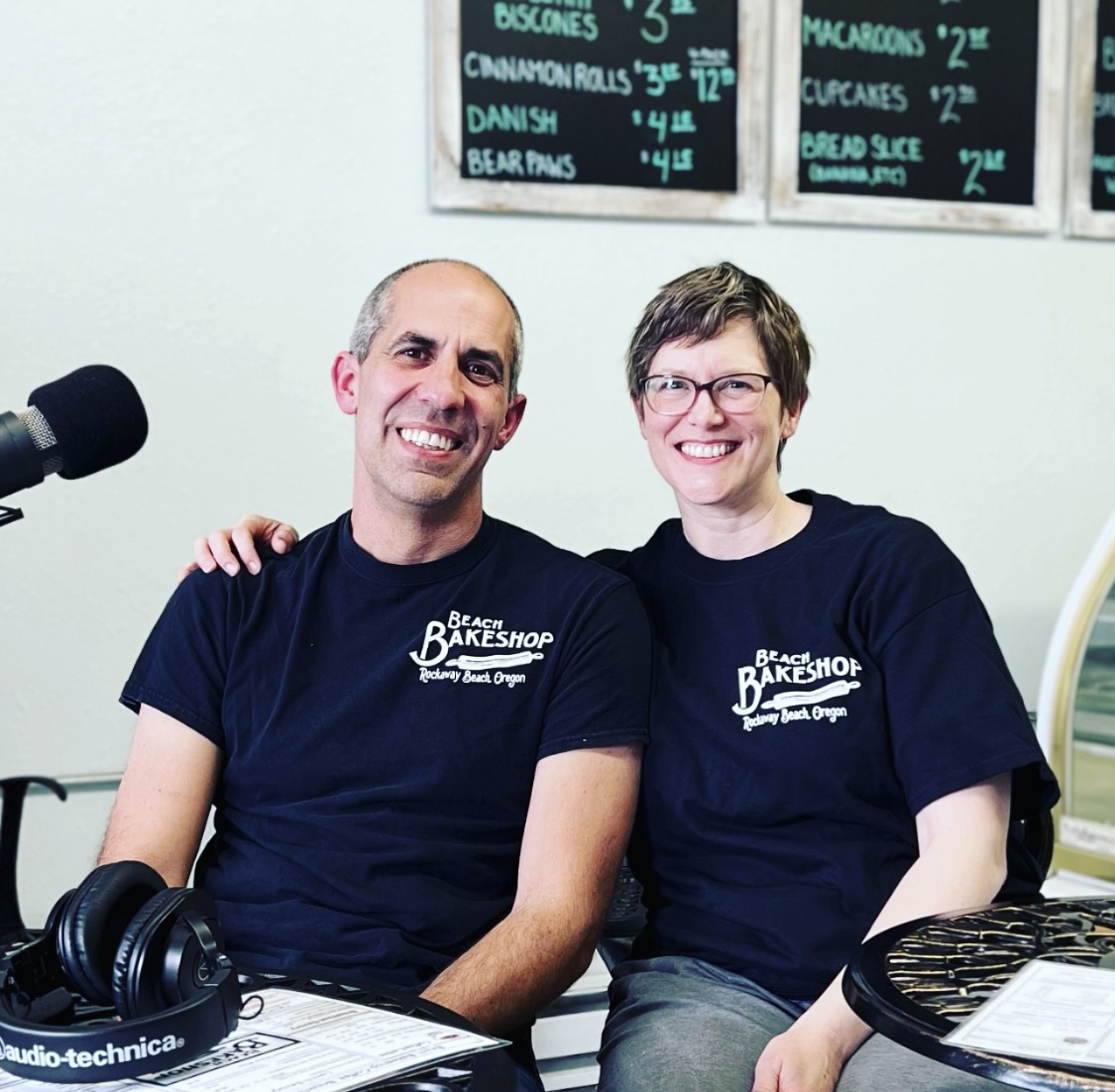 Maxine and James Schroeder Beach Bakeshop Rockaway Beach, Oregon – Culinary Treasure Podcast Episode 98 ~ An Oregon Coast Podcast