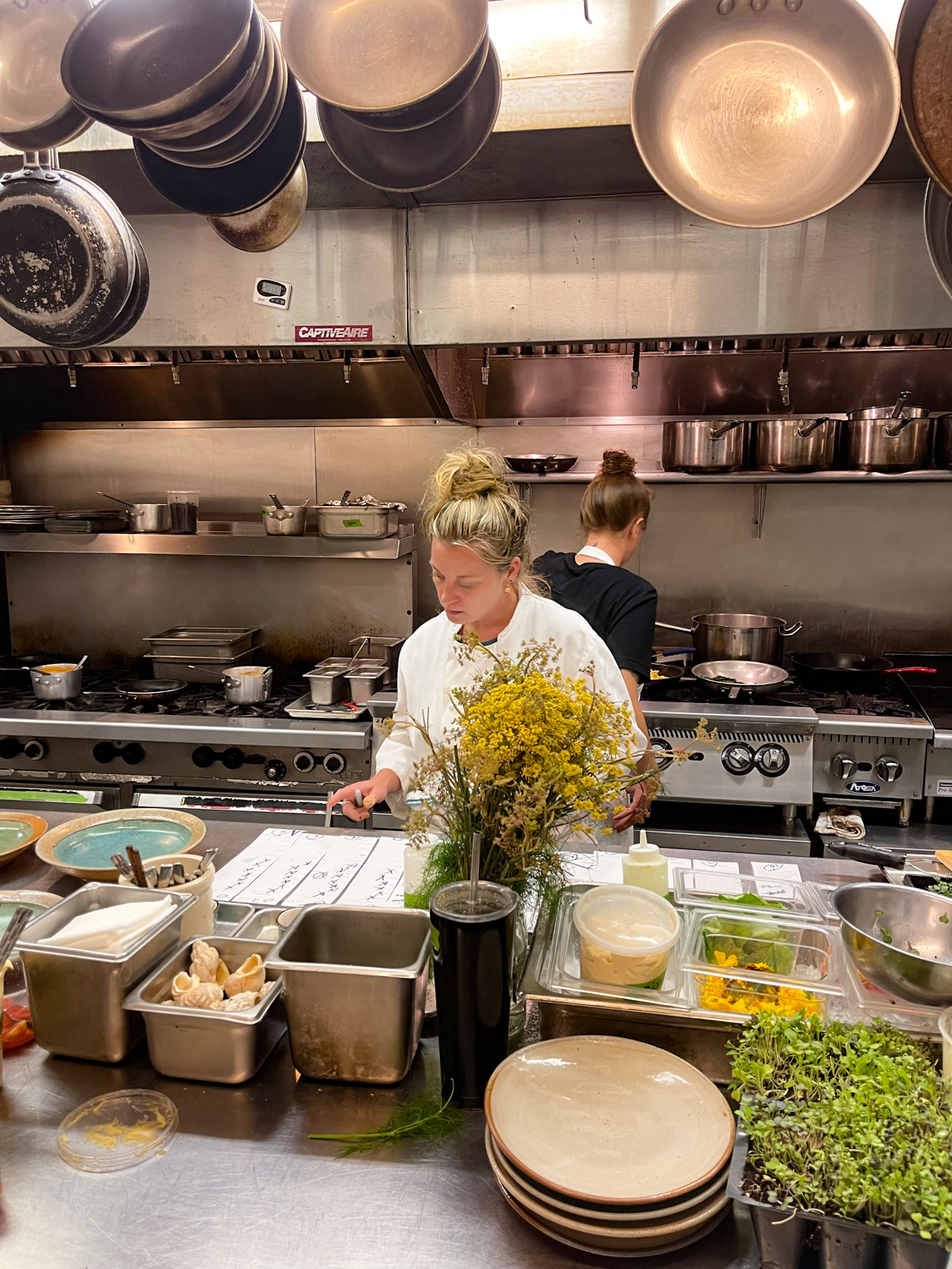 Executive Chef Devin Finigan Aragosta at Goose Cove