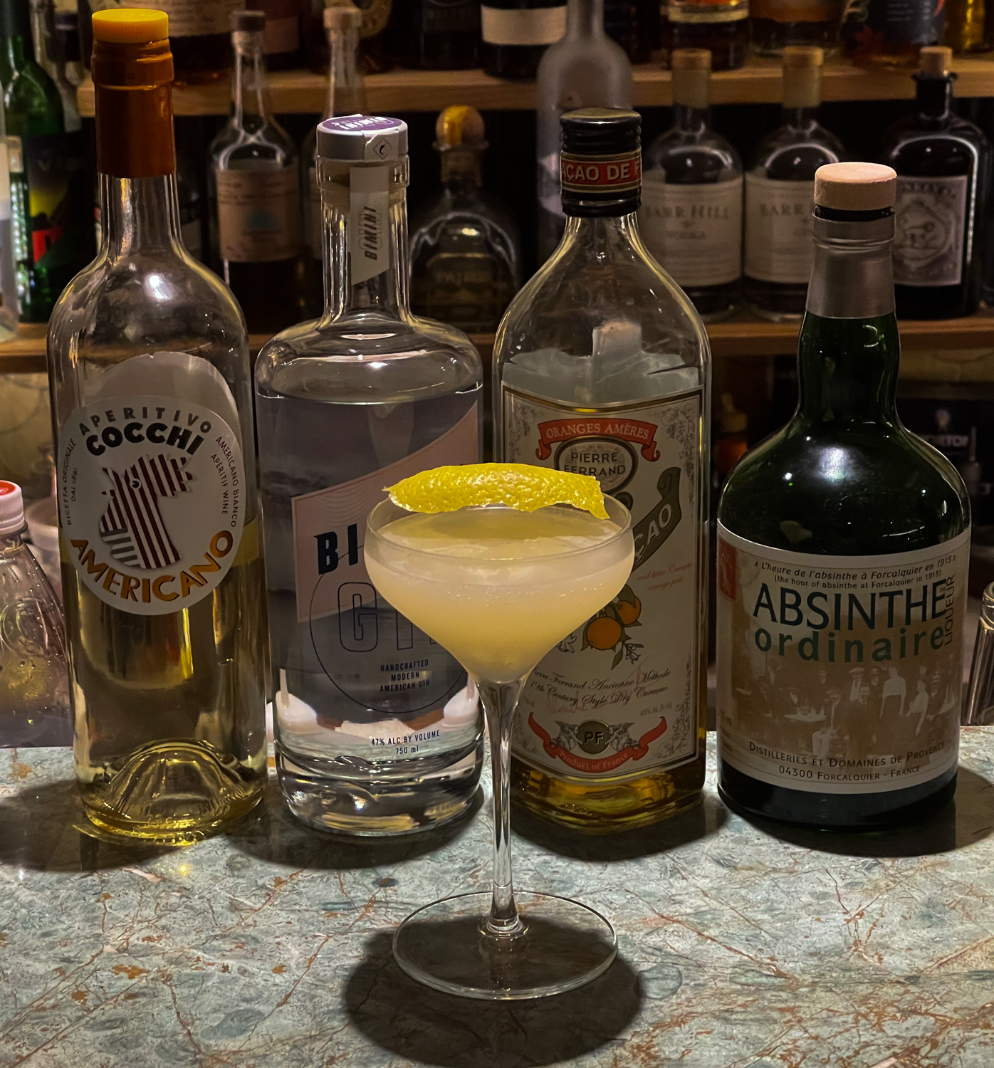 Cocktails at Aragosta on Deer Isle Maine