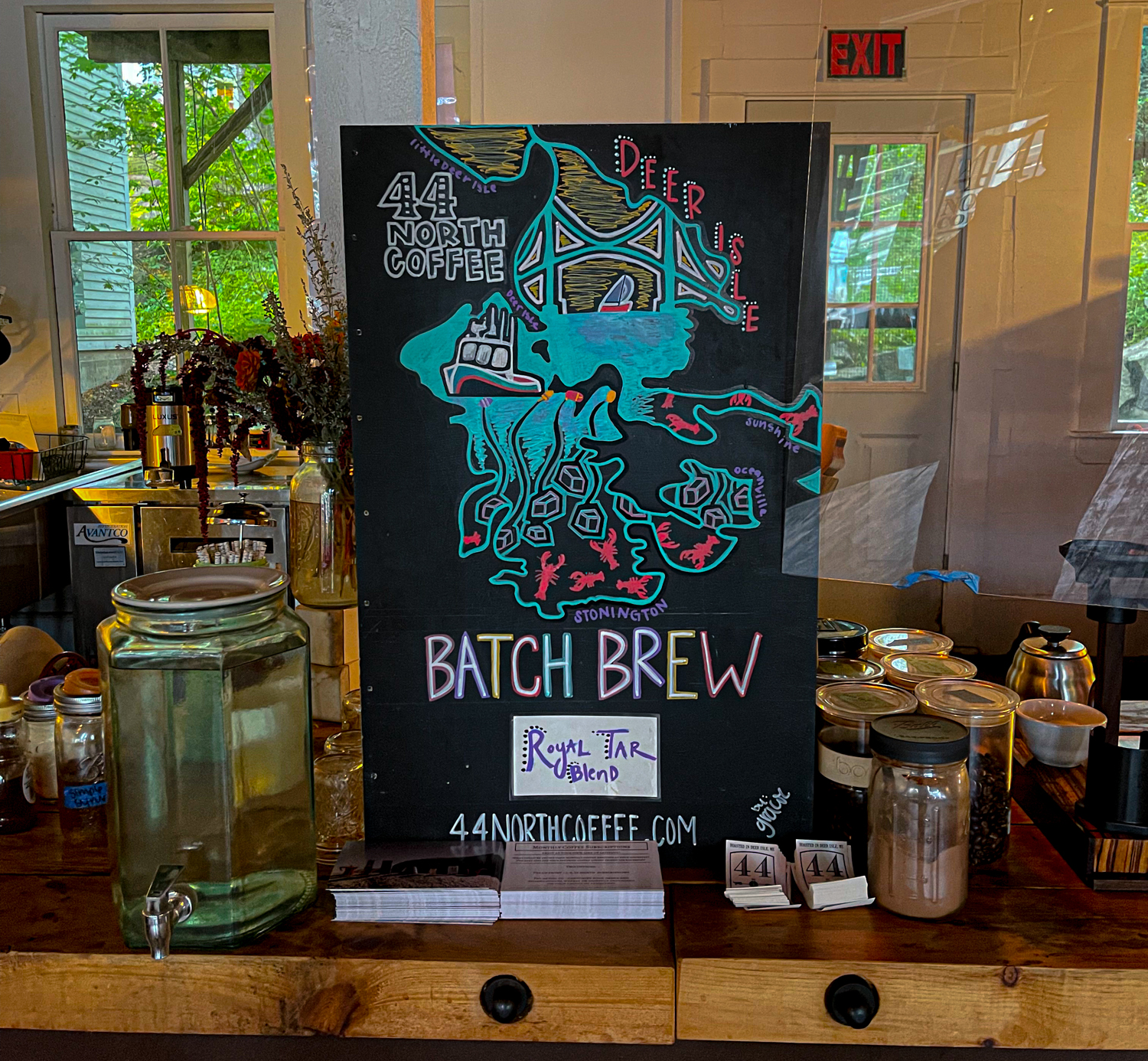 Melissa Raftery 44 North Coffee on Deer Isle, Maine ~ Culinary Treasure Podcast 