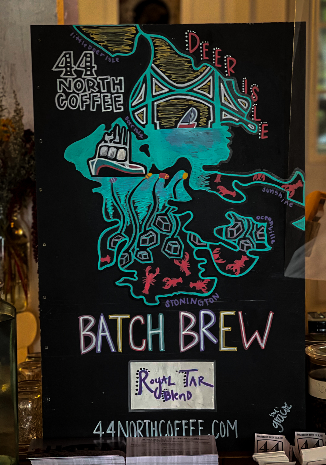 Melissa Raftery 44 North Coffee on Deer Isle, Maine ~ Culinary Treasure Podcast 
