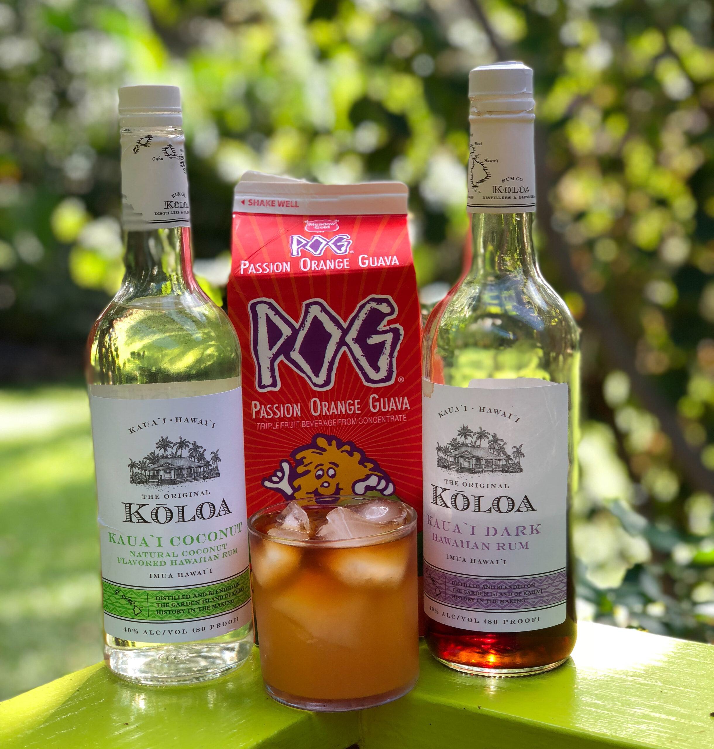 Moloaa Mai Tai Koloa Rum POG
