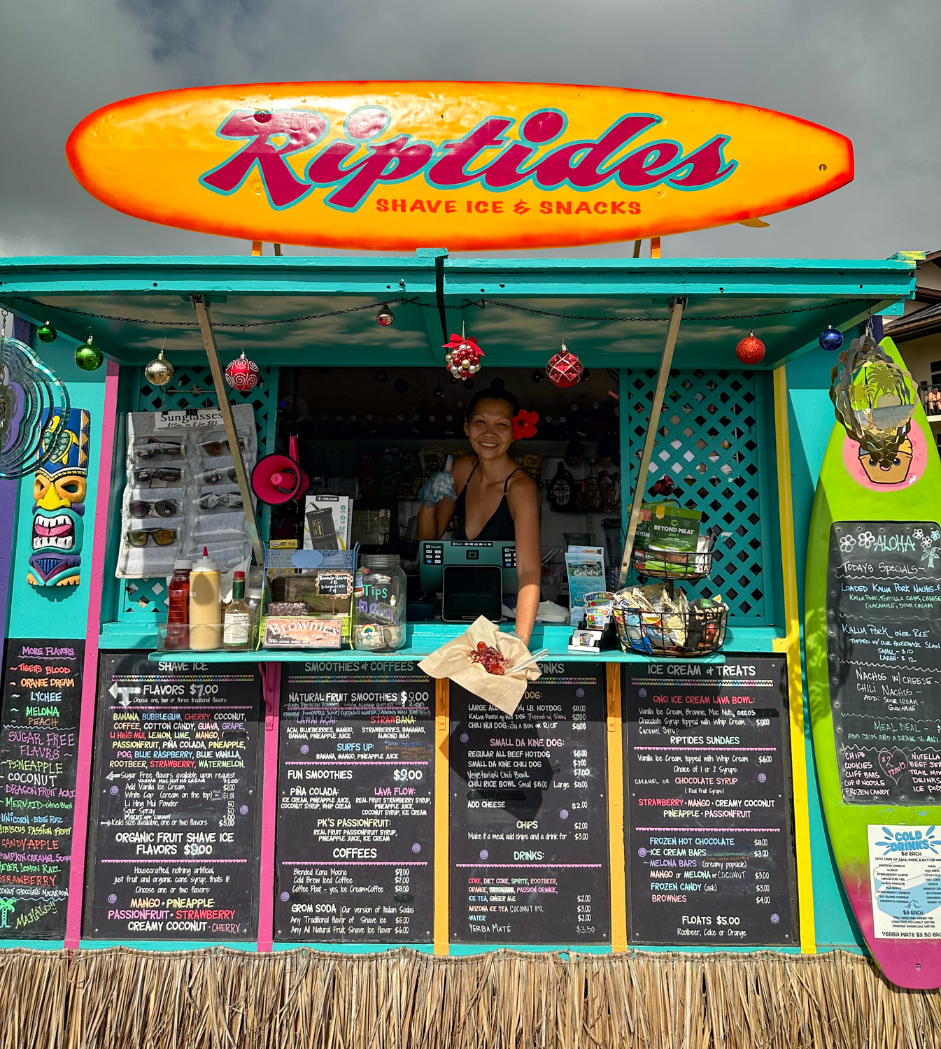 RipTides Shave Ice Kauai