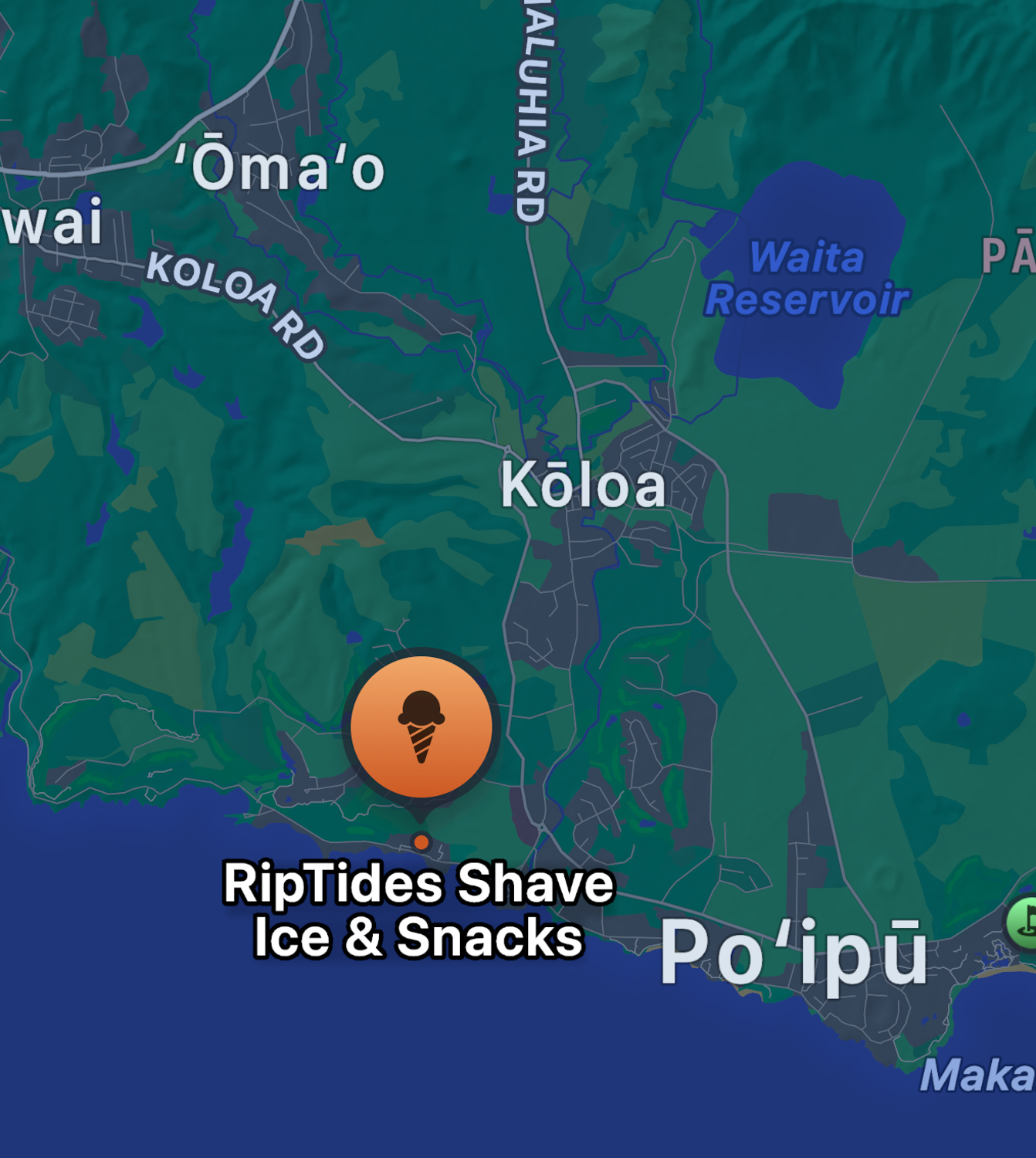 RipTides Shave Ice Kauai
