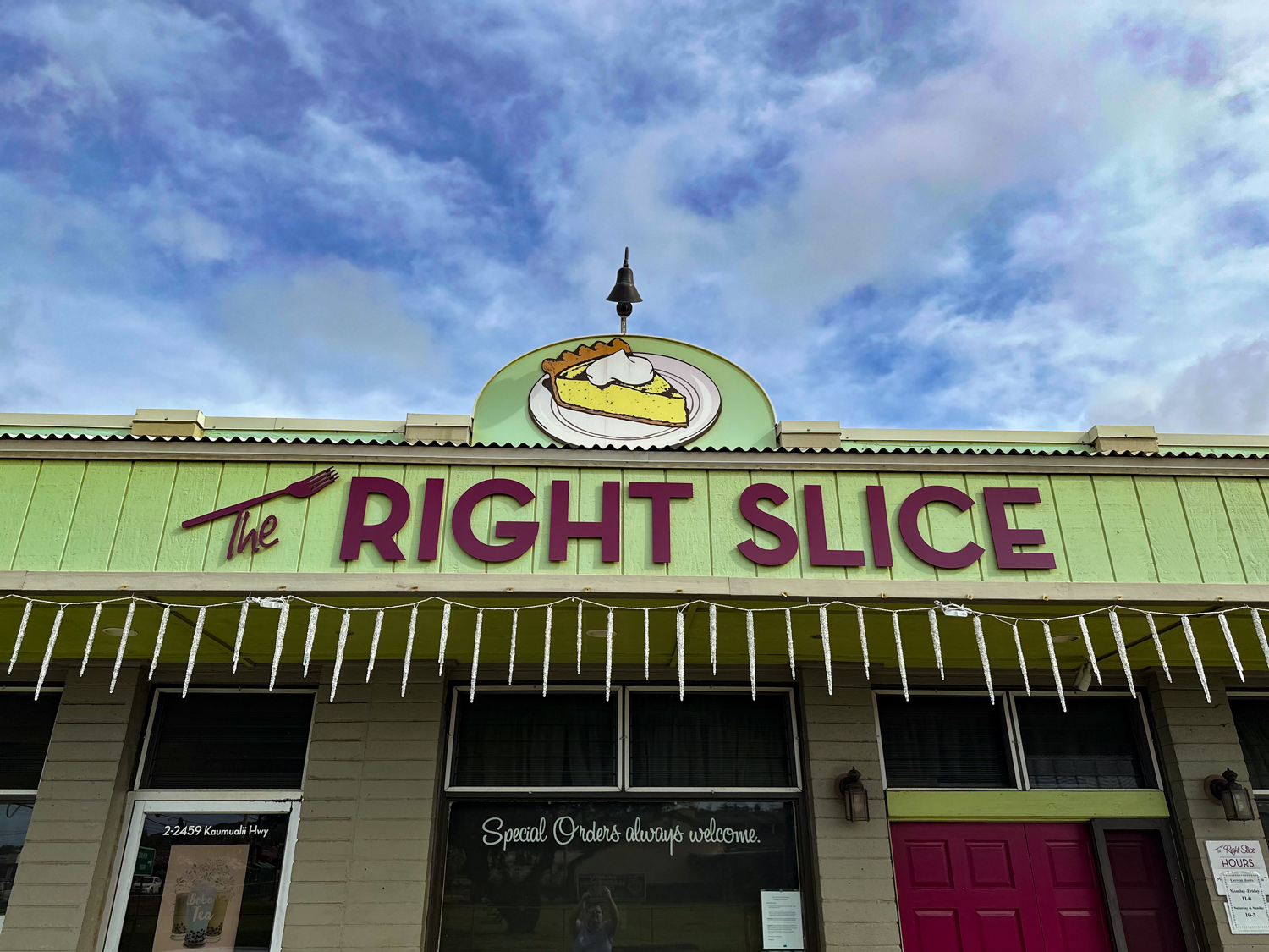 The Right Slice Pie Shop Kauai
