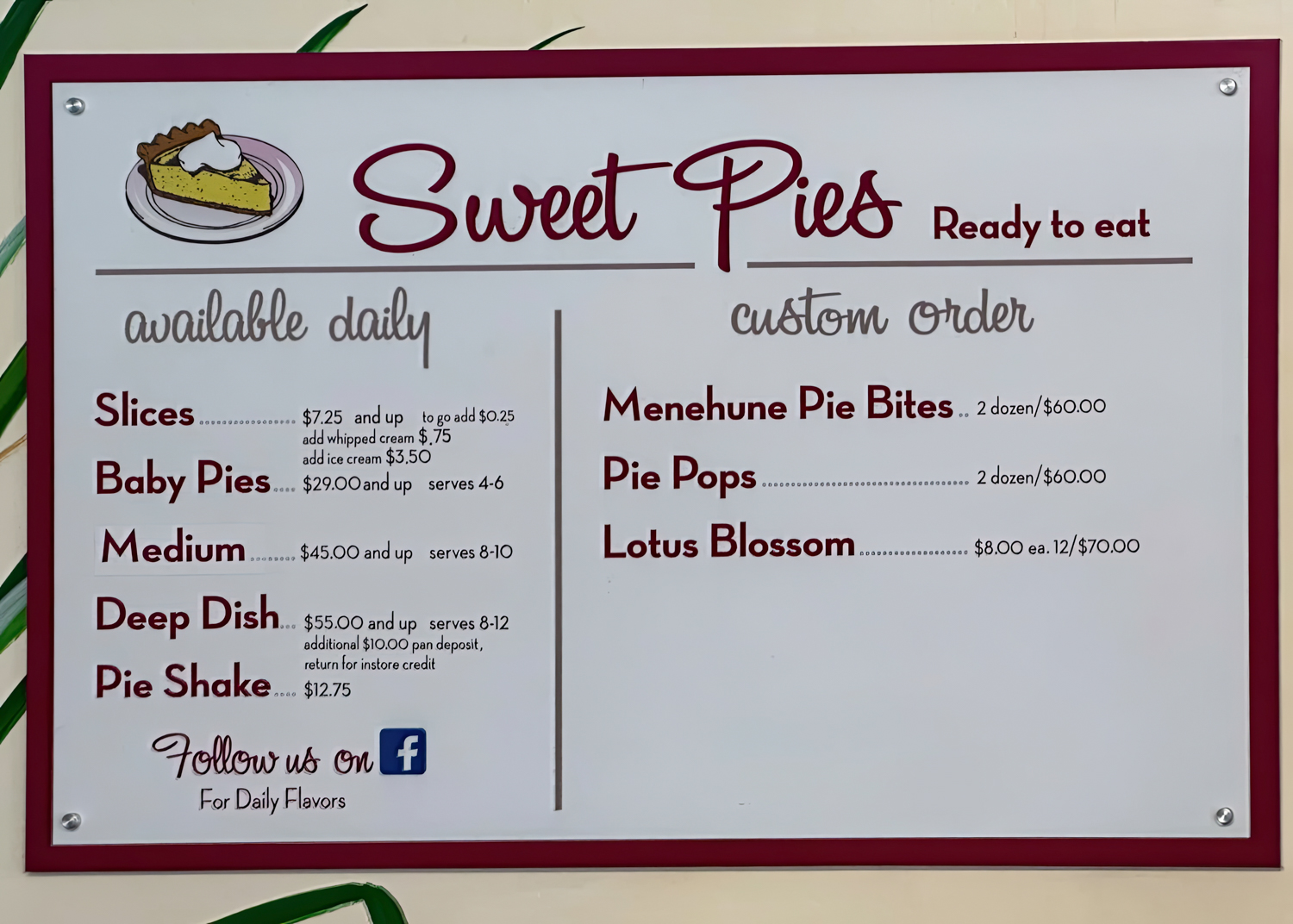 The Right Slice Pie Shop Kauai