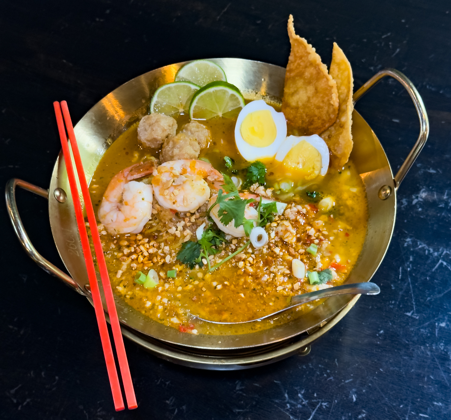 Gin Thai Brasserie Chili Lime Noodle Soup