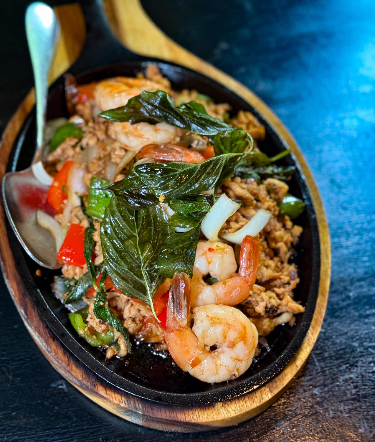 Pad Ka Prau Jan Ron GTB 15 Gin Thai Brasserie
