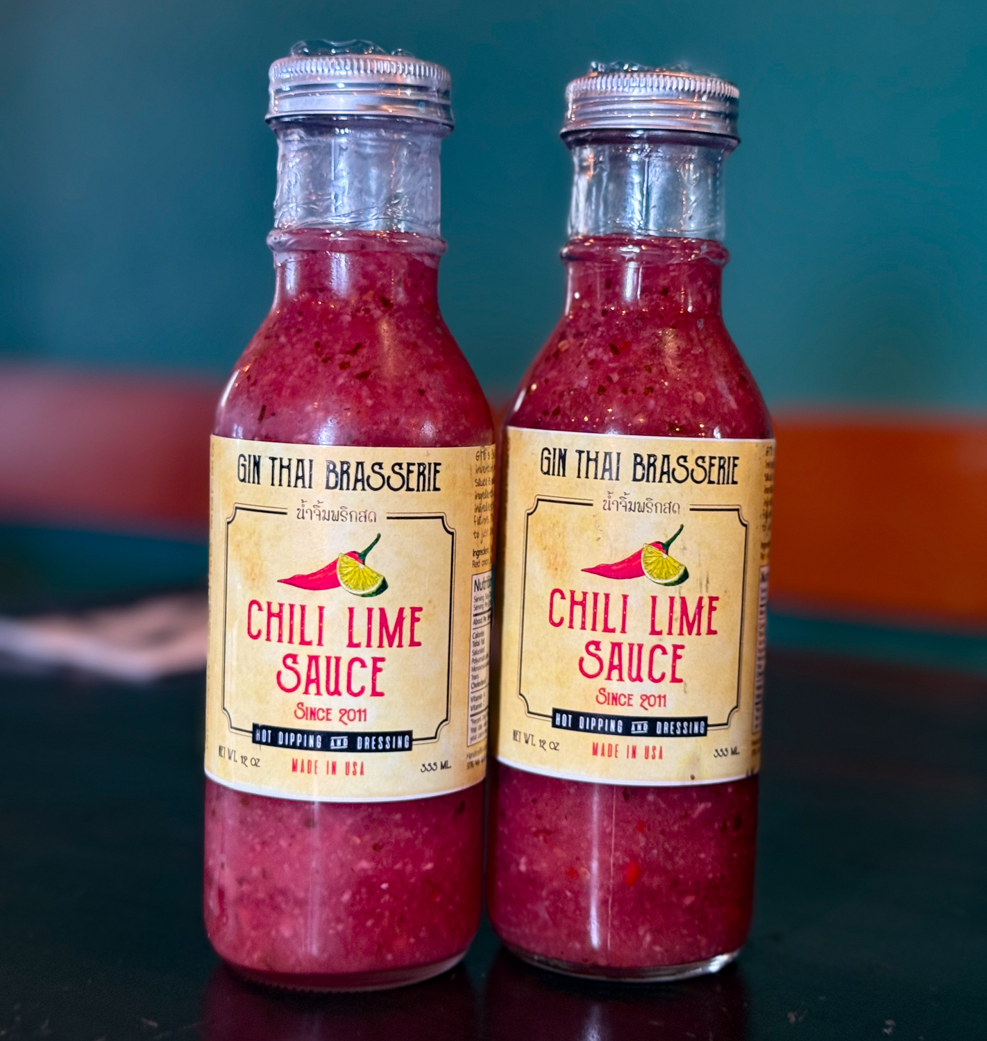 Chili Lime Sauce Gin Thai Brasserie