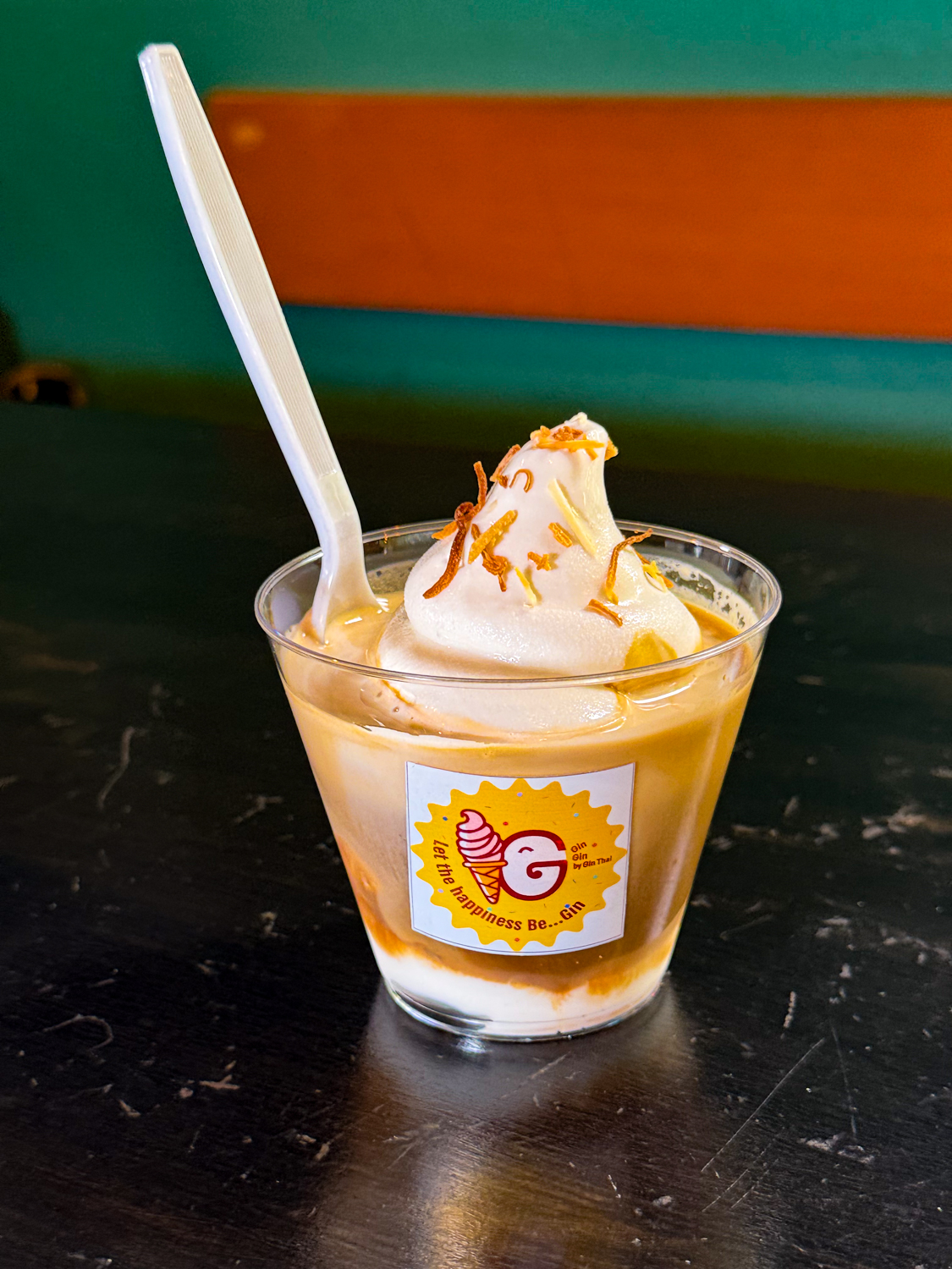 Thai Iced Coffee Affogato Gin Thai Brasserie