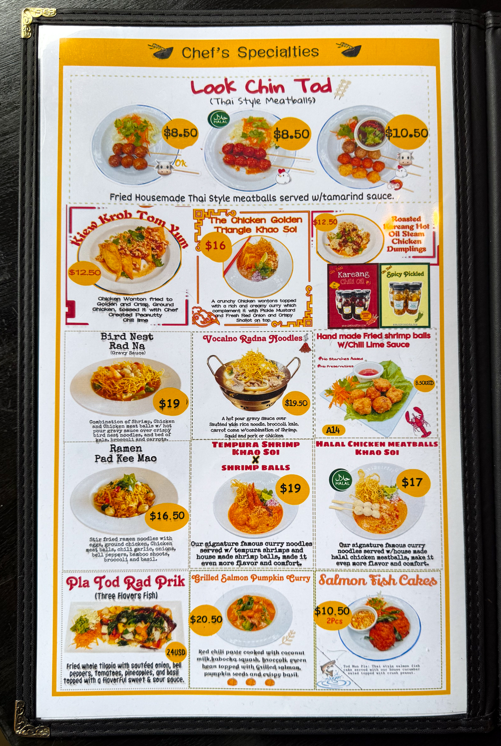 Gin Thai Brasserie menu 15